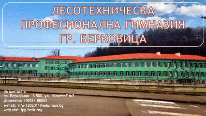 Лесотехническа професионална гимназия – гр. Берковица